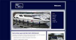 Desktop Screenshot of boatwindowrepairs.co.uk